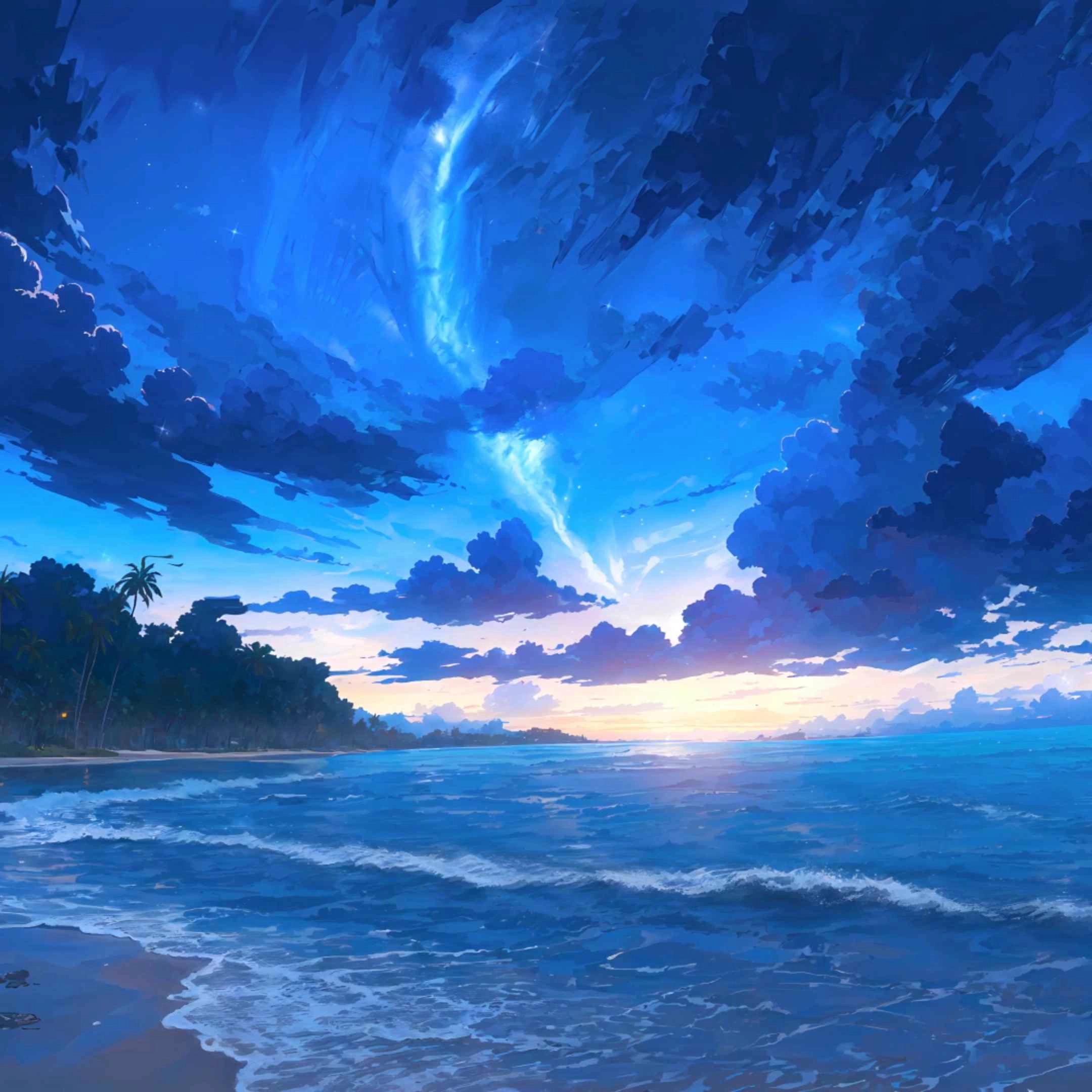 Blue Beach (Live) - Seelen Wallpaper