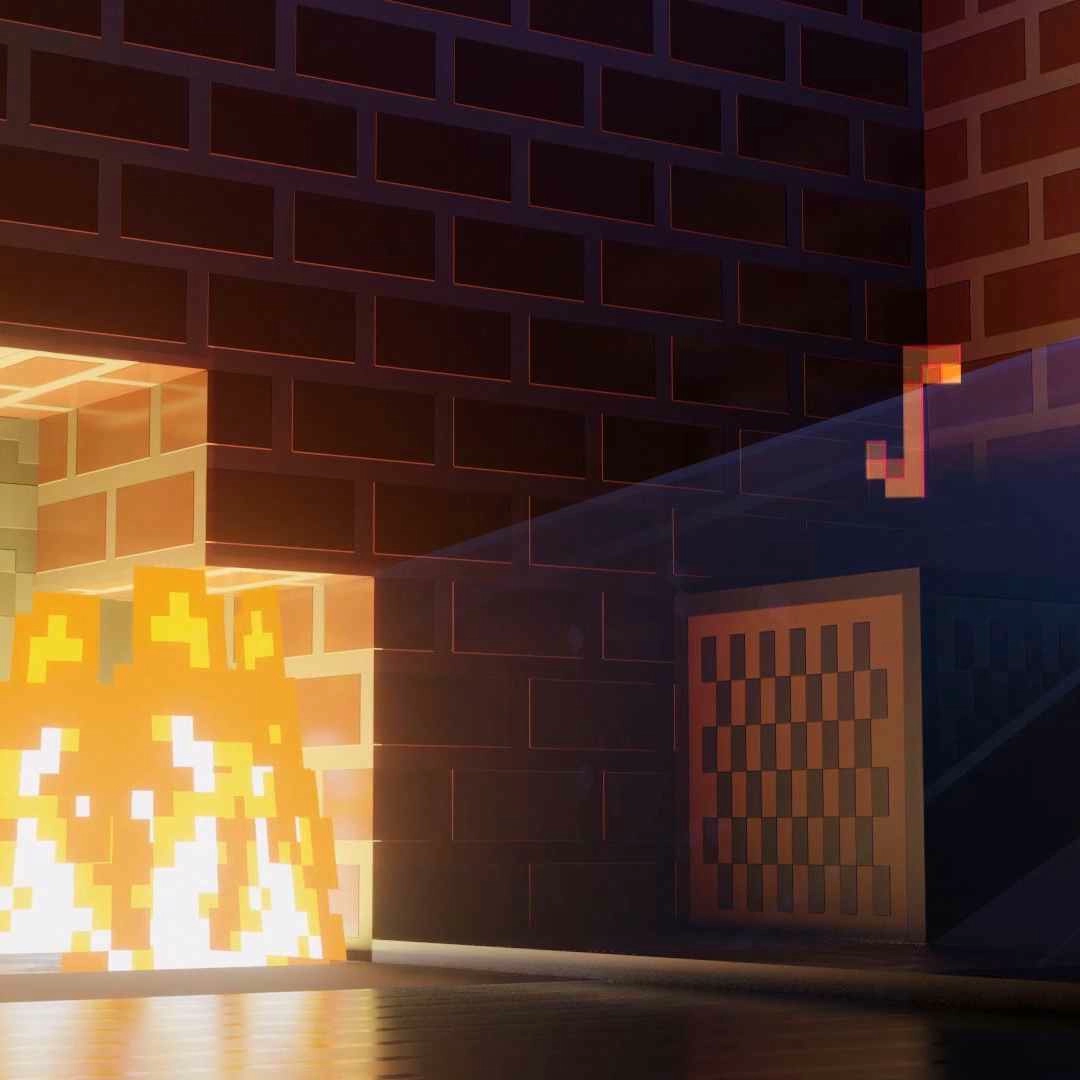 Chill Fireplace {Minecraft} (Live) - Seelen Tapetes