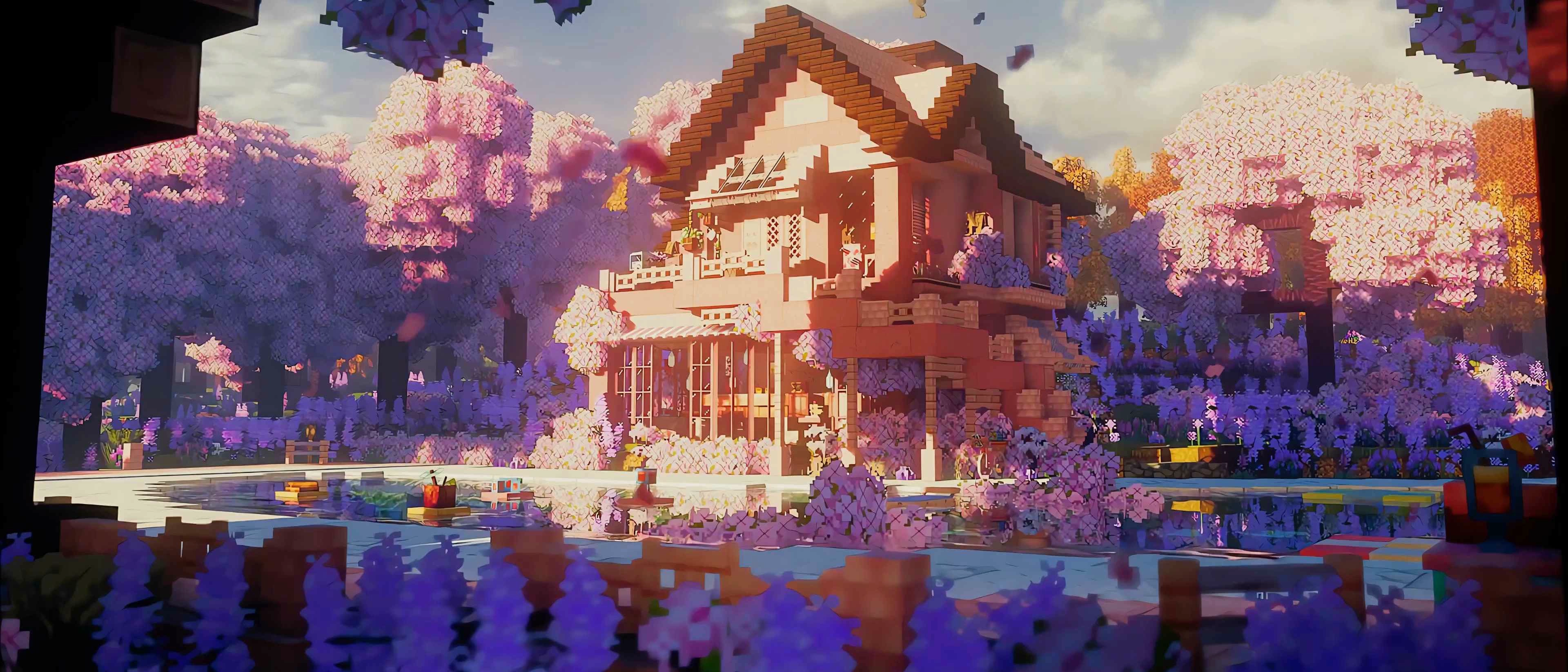 Sakura Blossom House {Minecraft} (Live) banner