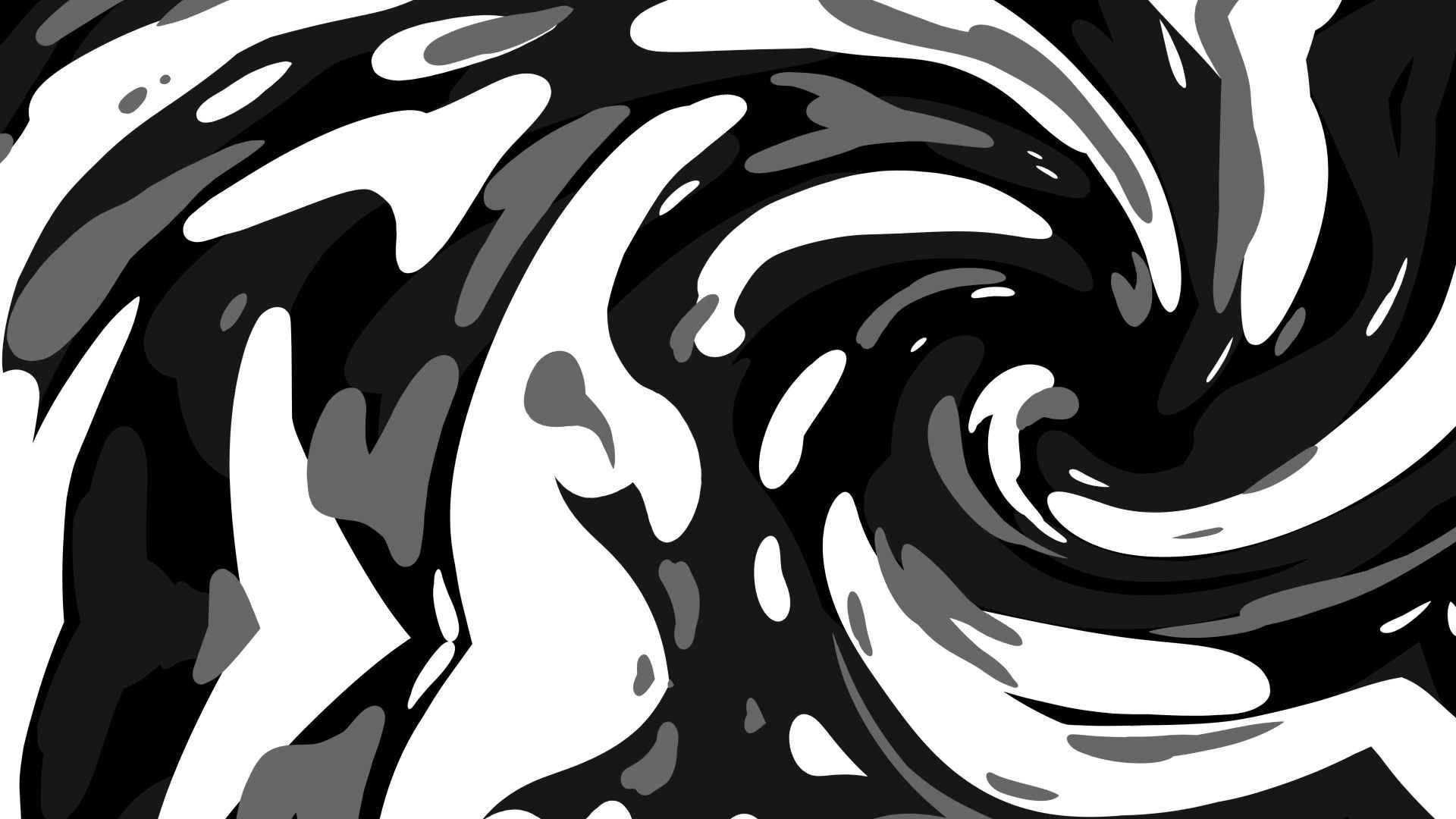 Ink Vortex (Live) - Wallpaper screenshot - Seelen UI