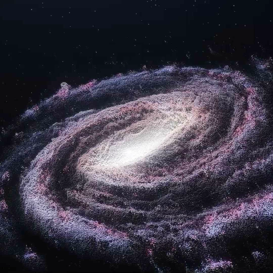 Partical Galaxy (Live) - Seelen Wallpaper