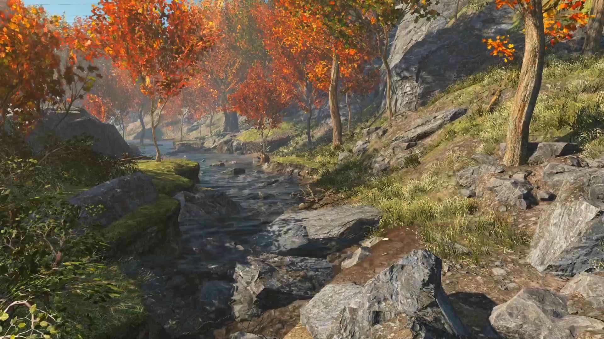 Sanctuary Hills Fallout 4 (Live) - Wallpaper screenshot - Seelen UI