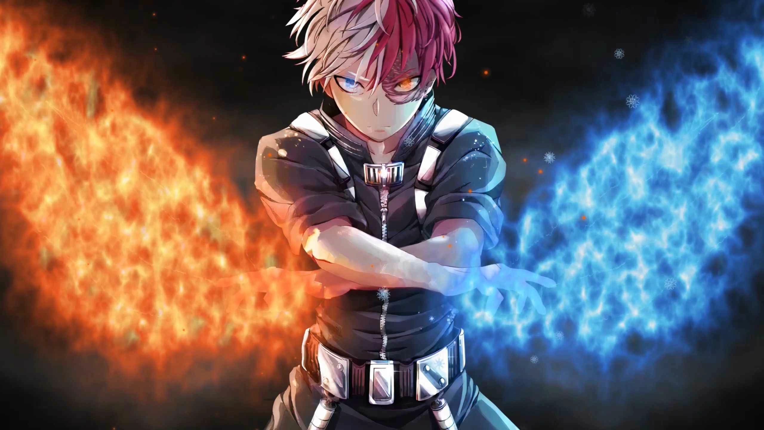 Shoto Todoroki Boku no Hero Academia (Motion) - Wallpaper screenshot - Seelen UI
