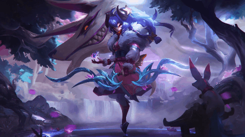 Kindred Spirit Blossom - Wallpaper screenshot - Seelen UI