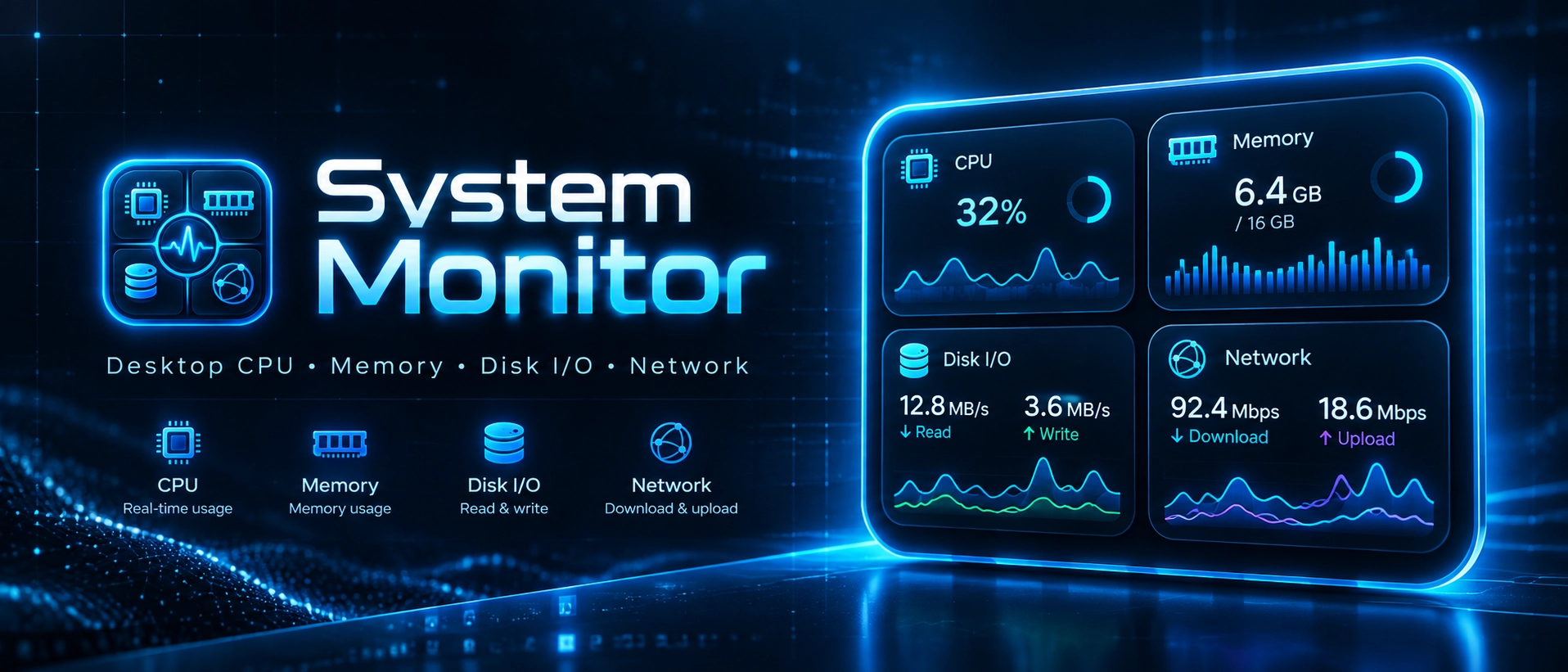 System Monitor banner