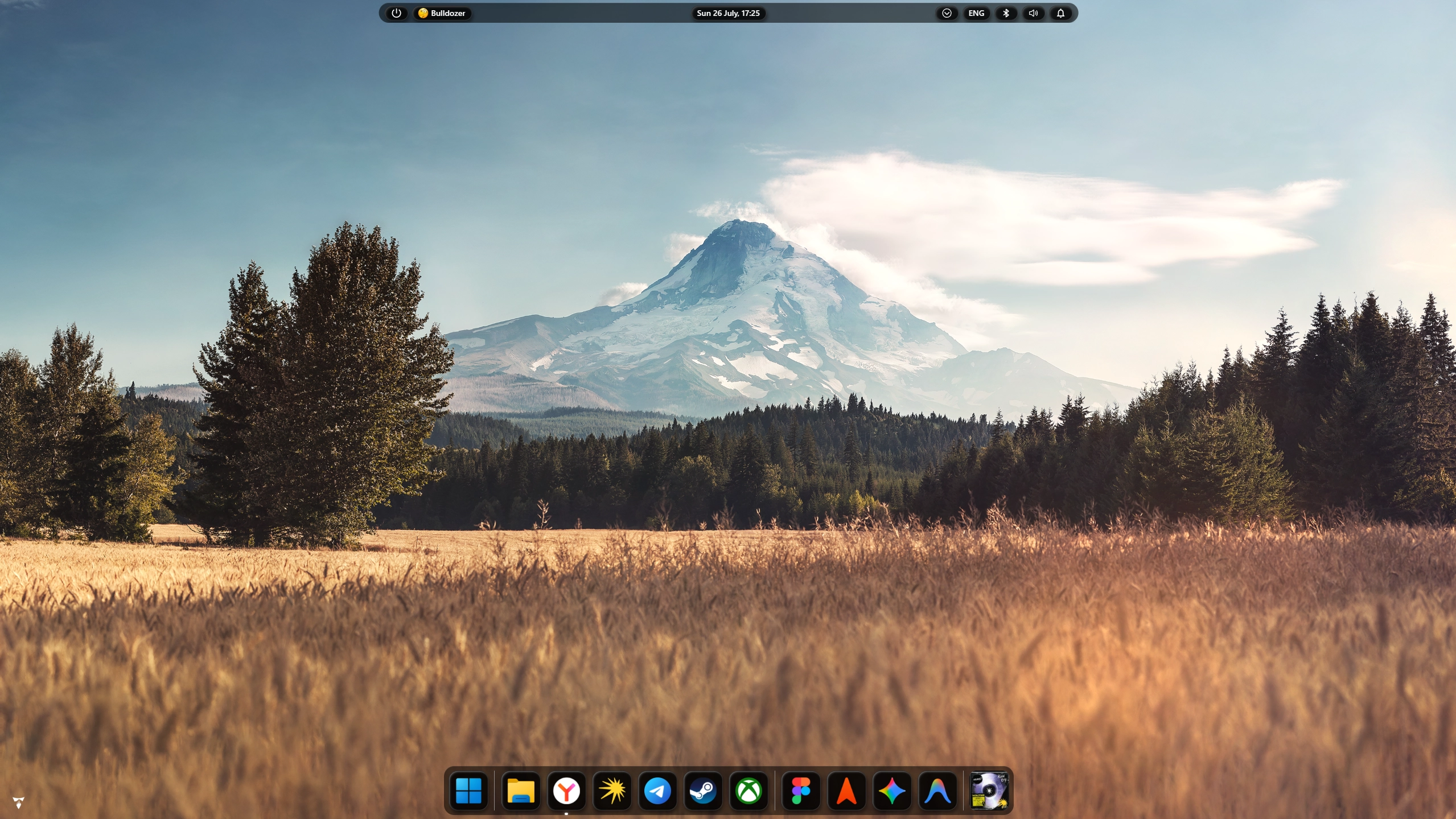 Onyx Shell - Theme screenshot - Seelen UI