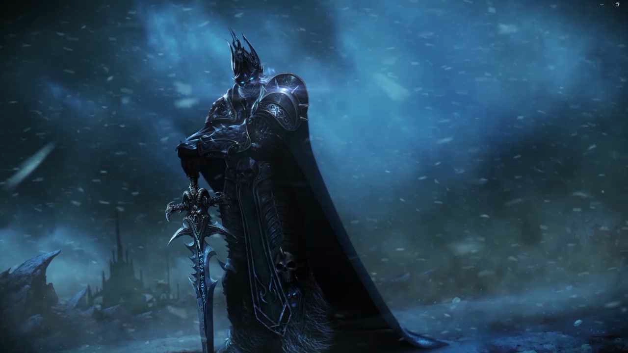 arthas wallparer - Wallpaper screenshot - Seelen UI