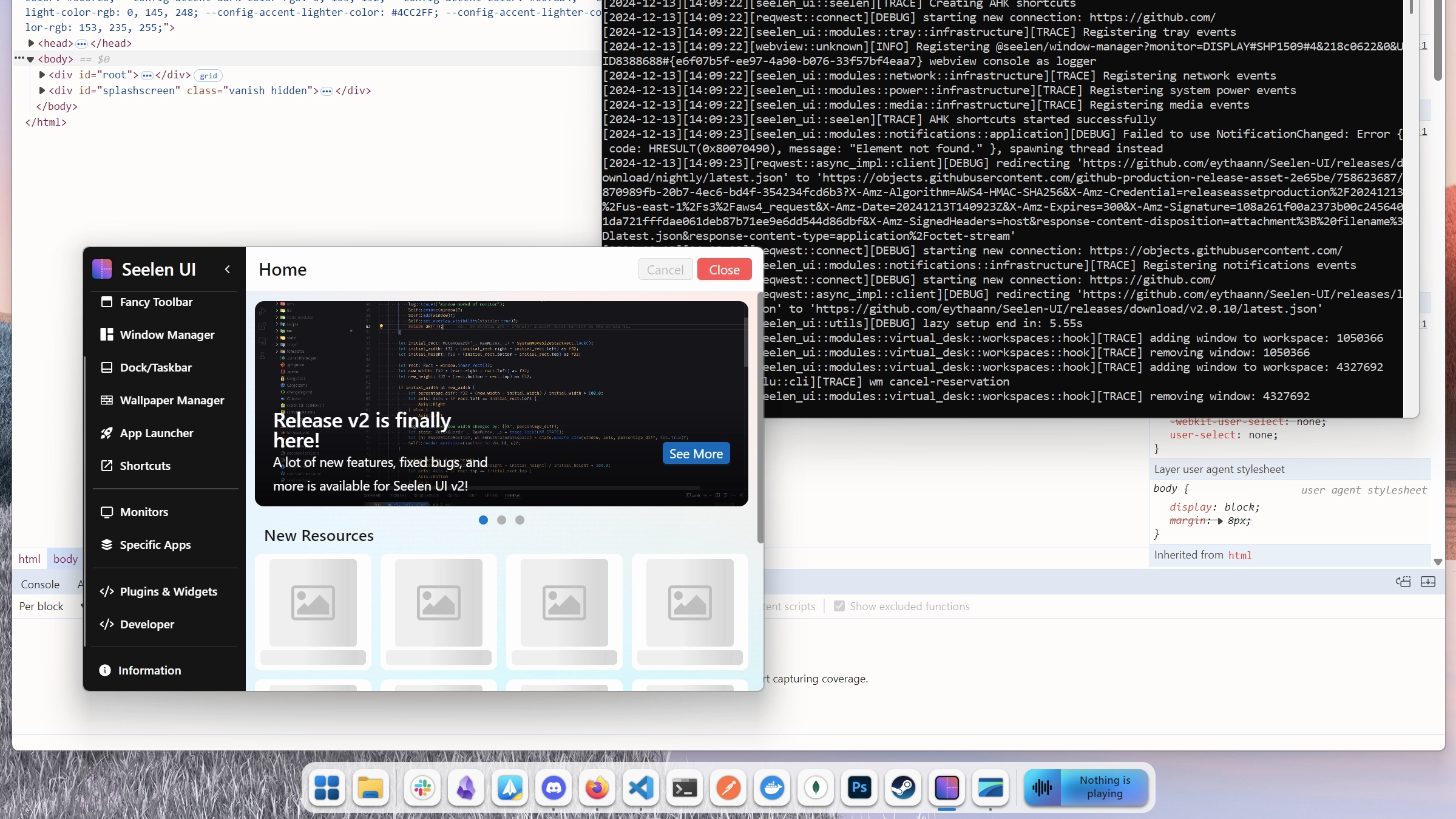 Seelen UI Nightly portrait