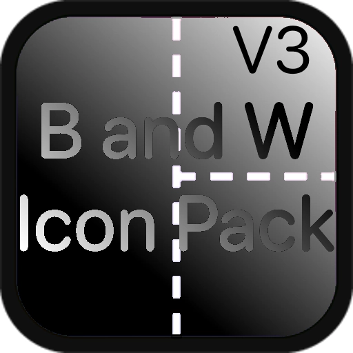 Black and White Icon Pack - Seelen Icon Pack