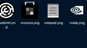 Black and White Icon Pack - IconPack screenshot - Seelen UI