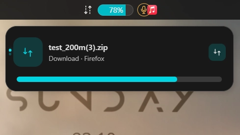 Activity Island - Widget screenshot - Seelen UI