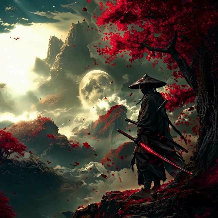 samurai - Seelen Wallpaper
