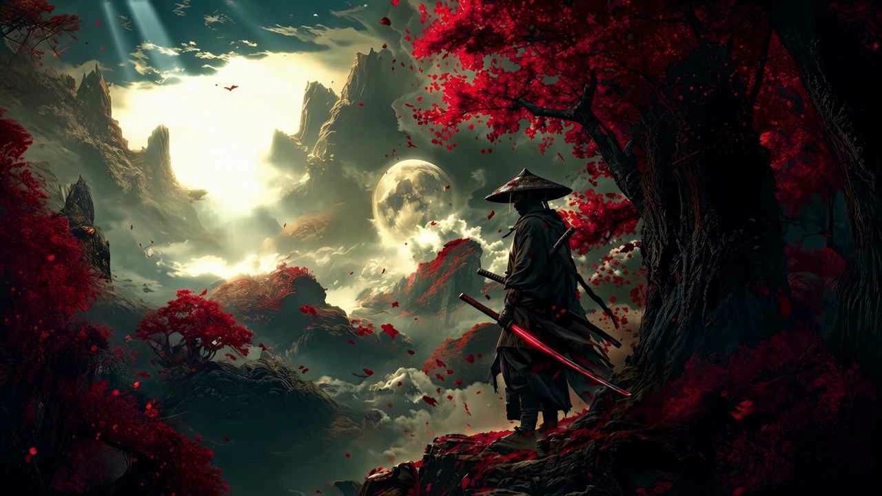 samurai - Wallpaper screenshot - Seelen UI