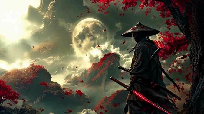 samurai - Wallpaper screenshot - Seelen UI