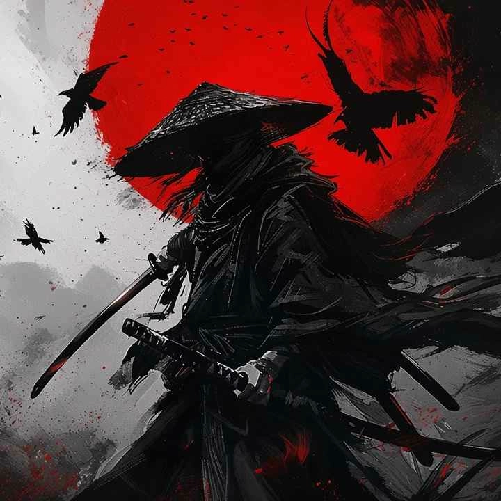 Samurai Crepusculo - Seelen Wallpaper