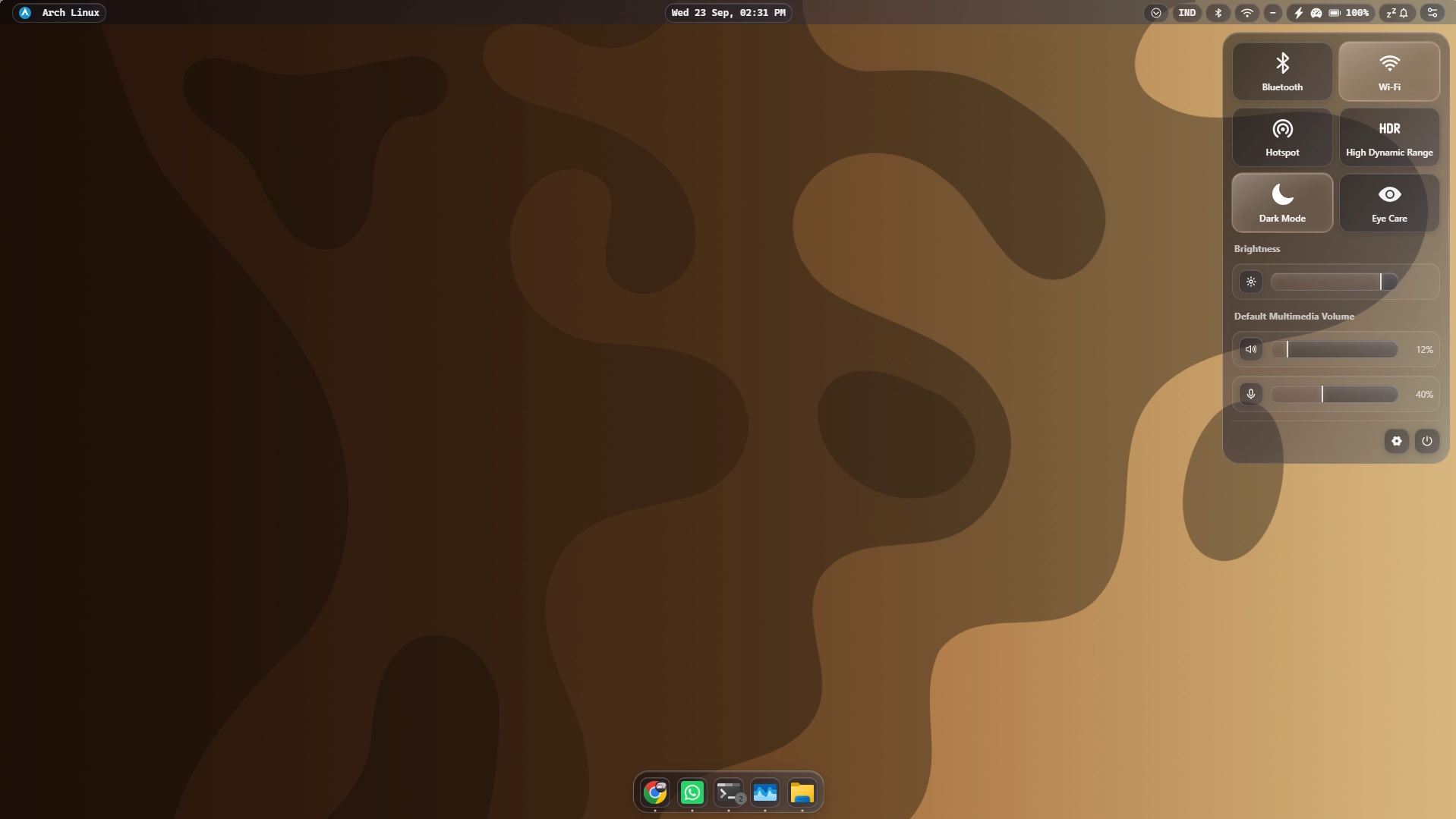 Glass Liquid Malvis - Theme screenshot - Seelen UI