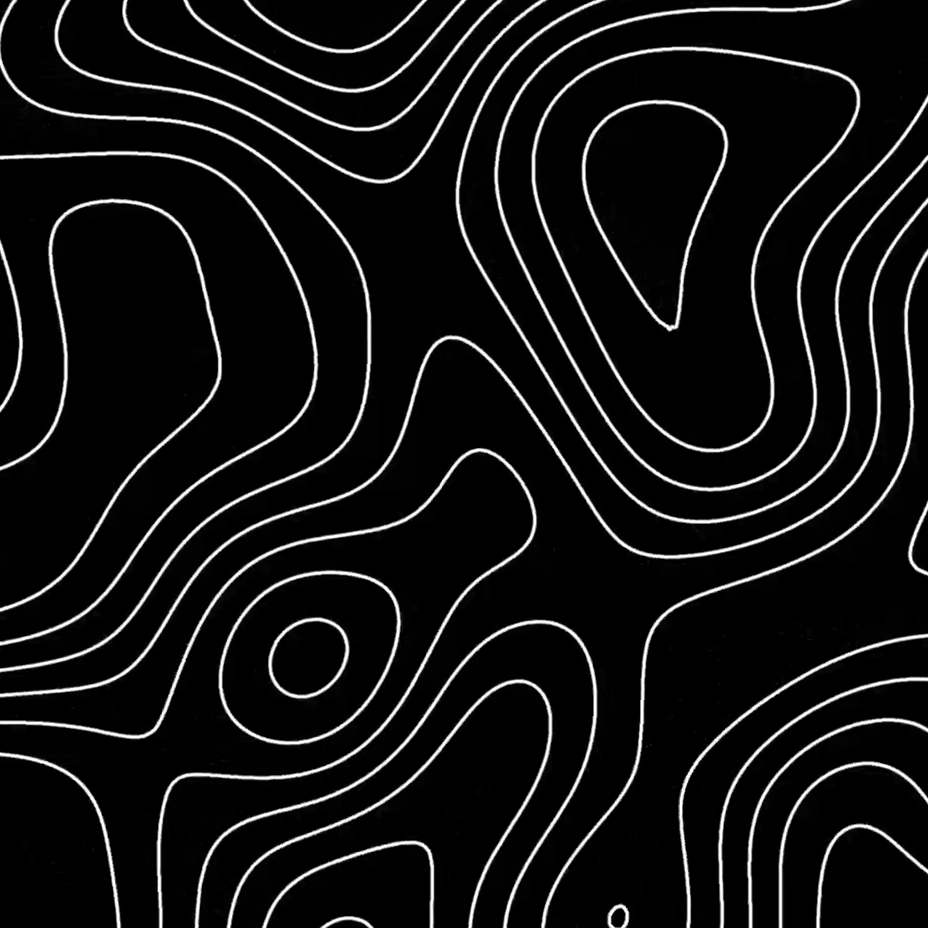 Topograhic lines - Seelen Tapete