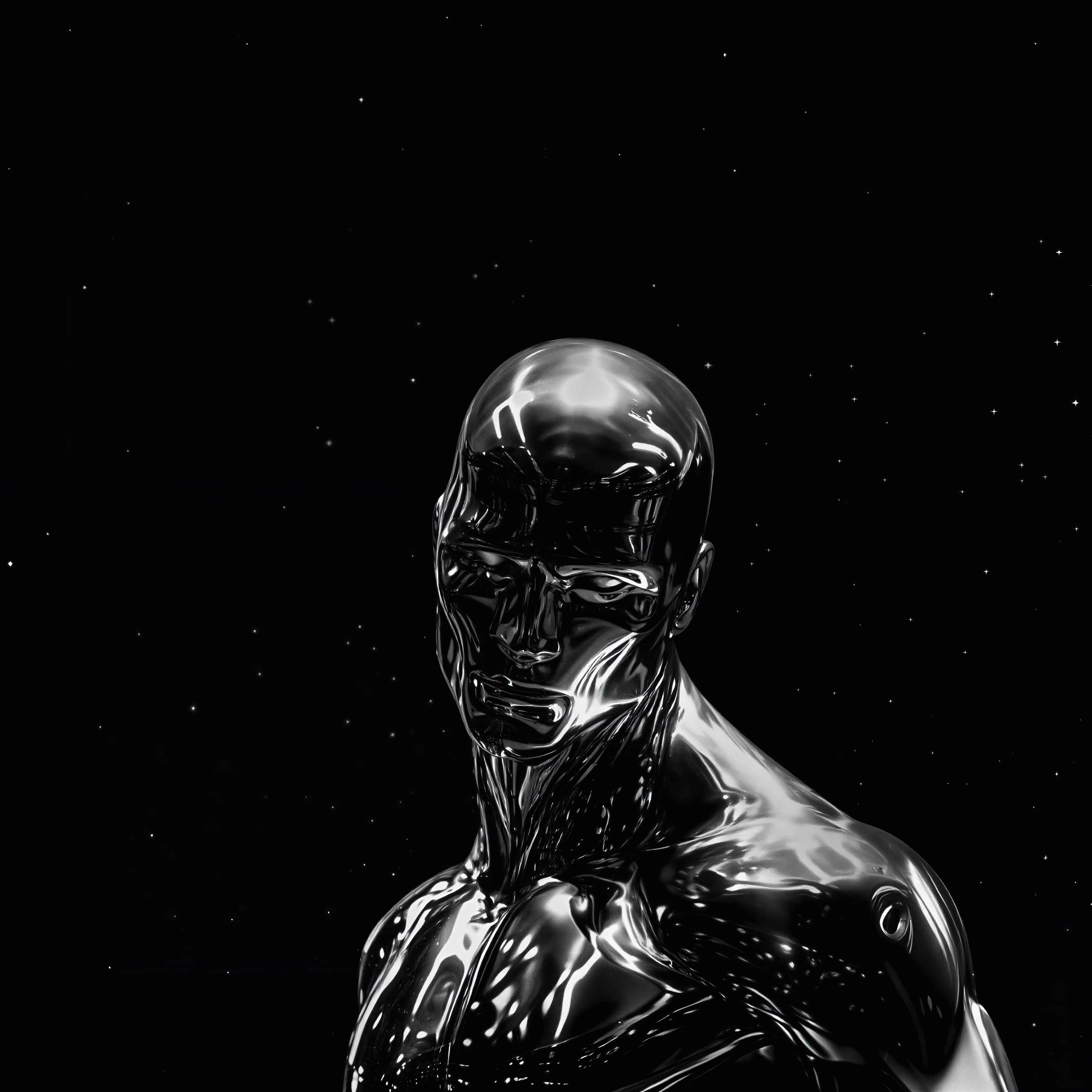 silver surfer - Seelen 배경 화면