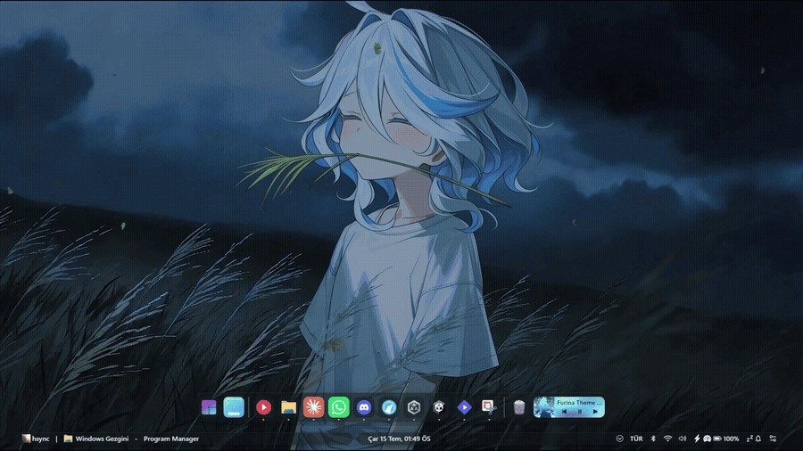 Neo Glass - Theme screenshot - Seelen UI